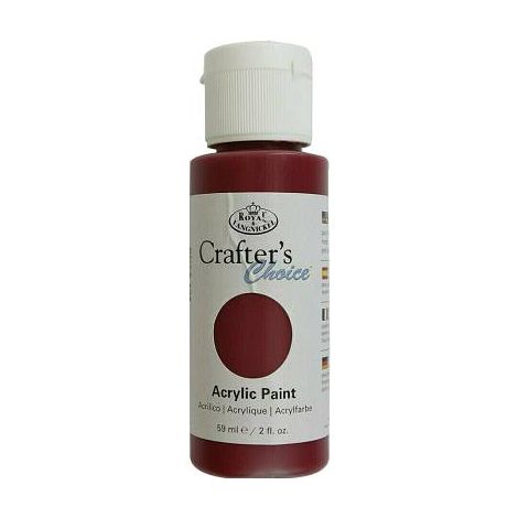 Farba akrylowa R&L Crafter's Choice 59ml, Czerwona/Purple Red